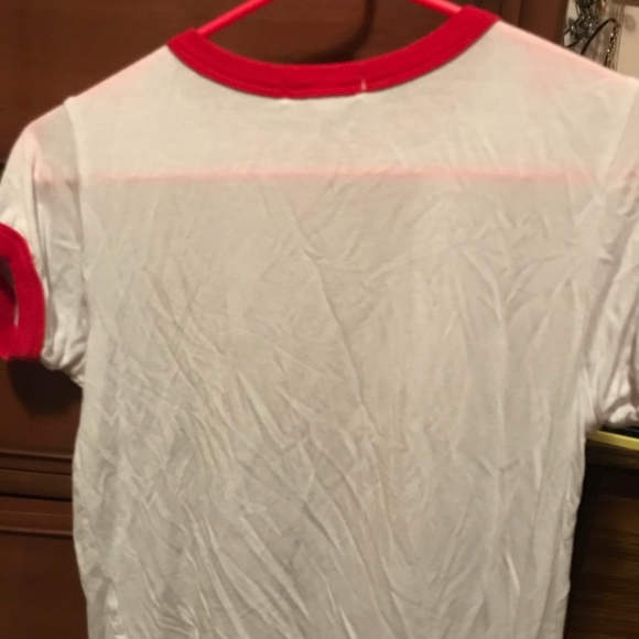 USA Cropped Ringer Tee - Picture 2 of 4